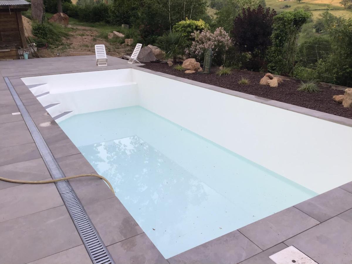 La Mazille , Cossy Vakantiestudio Met Zwembad In Zuid-Bourgogne Anglure-sous-Dun Exterior foto
